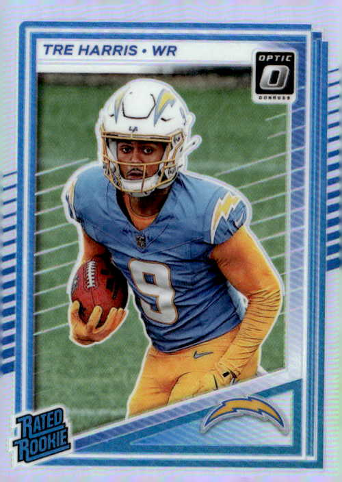 2025 Donruss Optic Tre Harris graded slab