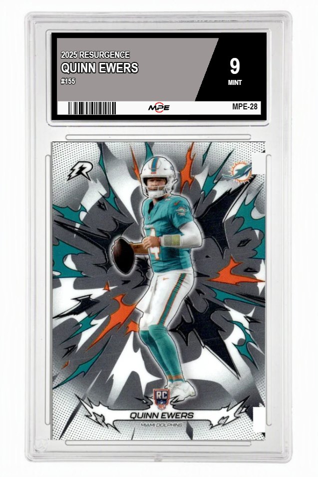 2025 RESURGENCE #155 QUINN EWERS MPE 9 MINT — graded card auctioned from the MPE vault