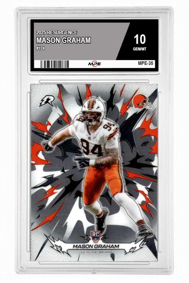 2025 RESURGENCE #124 MASON GRAHAM MPE 10 GEM/MT — graded card up for auction