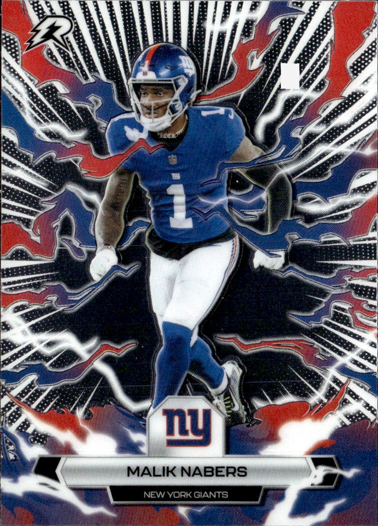 2025 Resurgence Malik Nabers graded slab