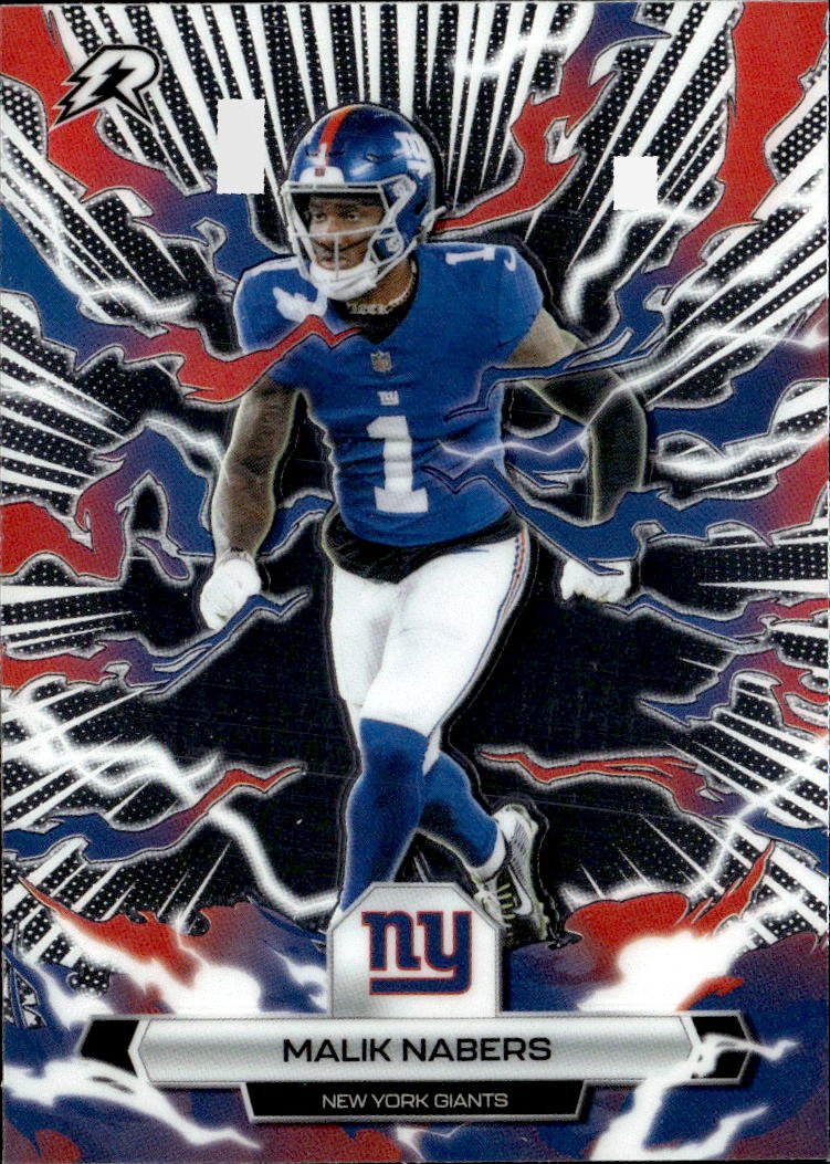 2025 Resurgence Malik Nabers graded slab