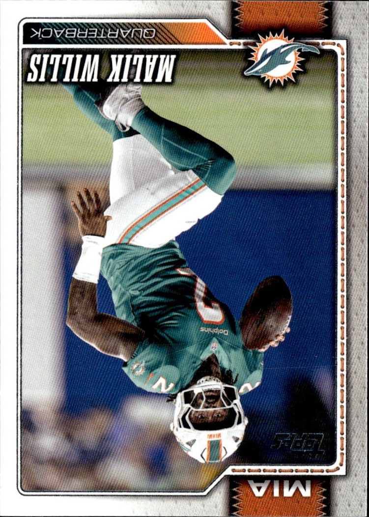 2026 Topps Malik Willis graded slab