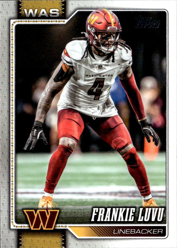 2026 Topps Frankie Luvu graded slab