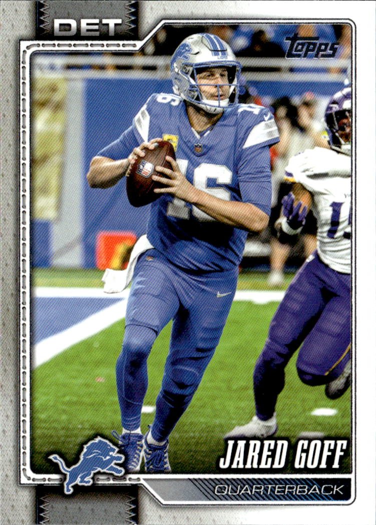 2026 Topps Jared Goff graded slab