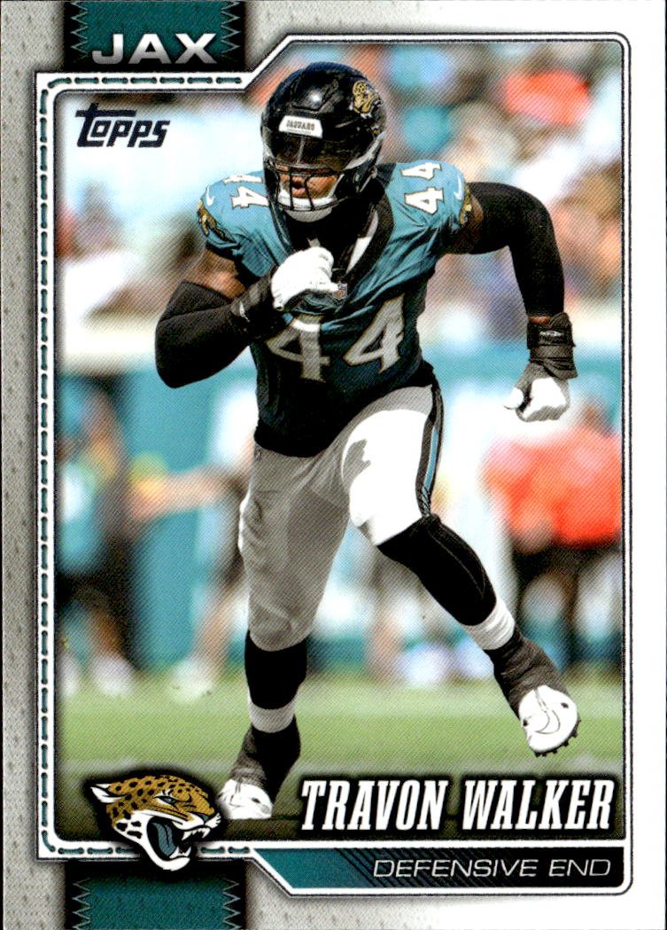 2026 Topps Travon Walker graded slab