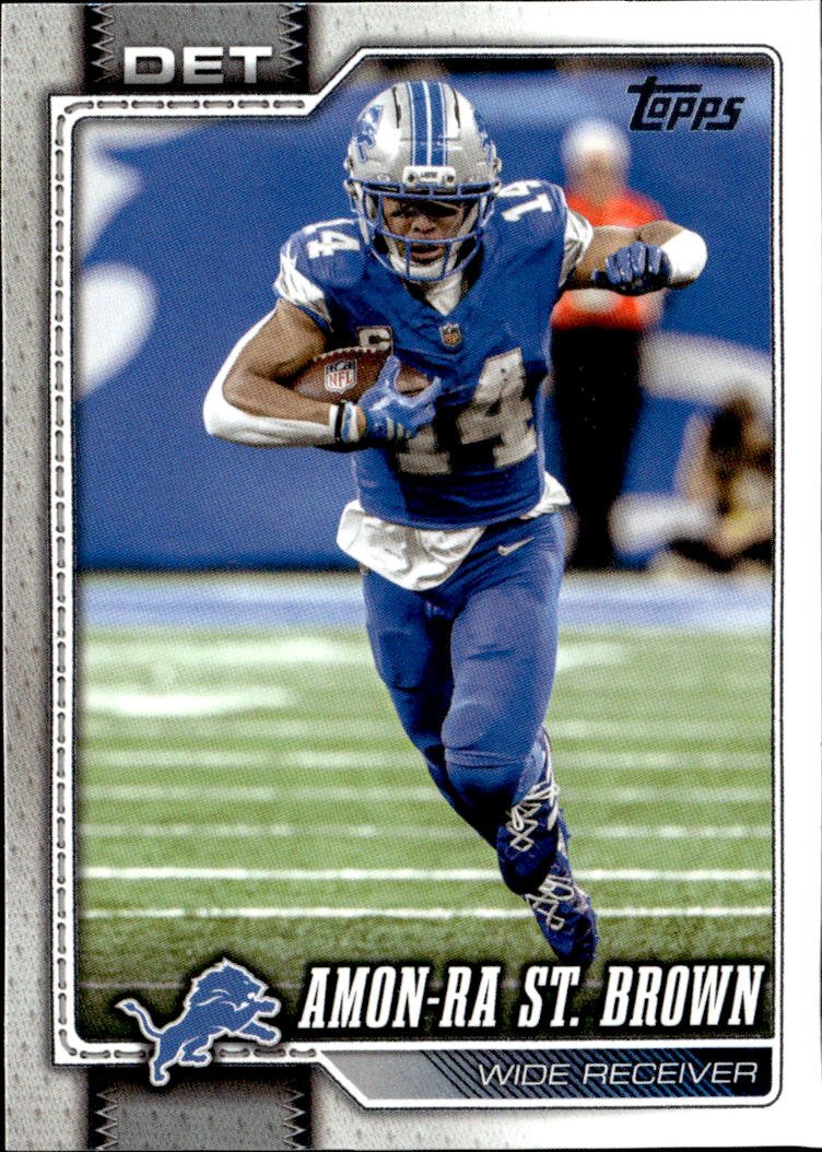 2026 Topps Amon-Ra St. Brown graded slab