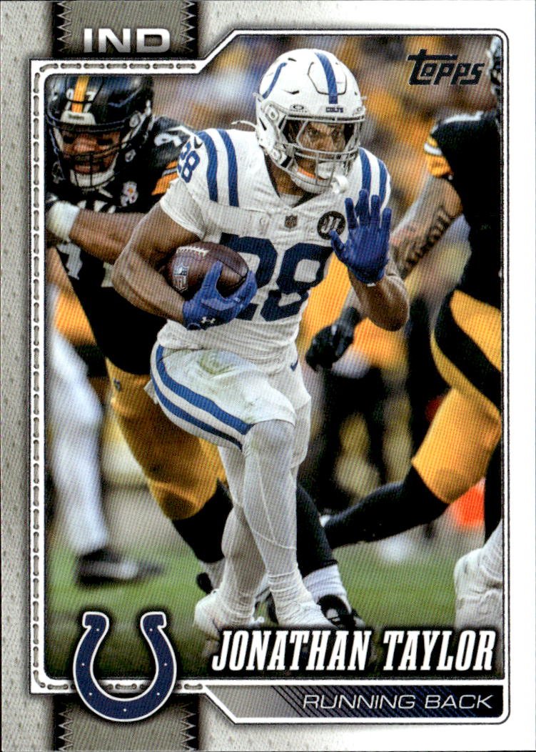 2026 Topps Jonathan Taylor graded slab