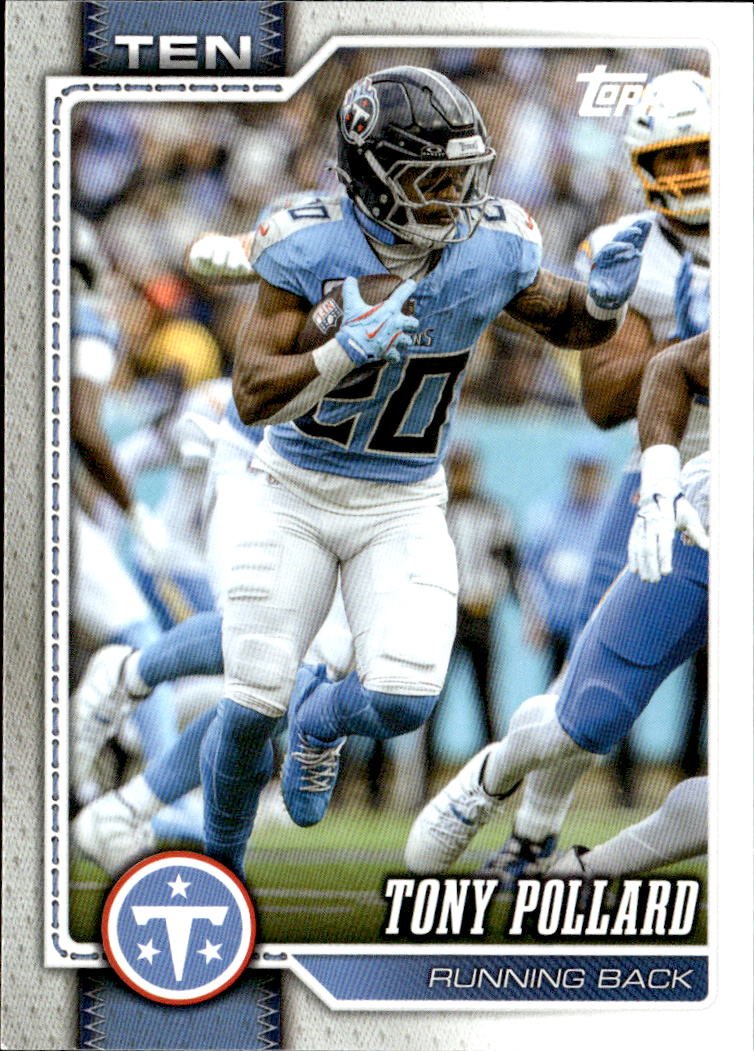 2026 Topps Tony Pollard graded slab