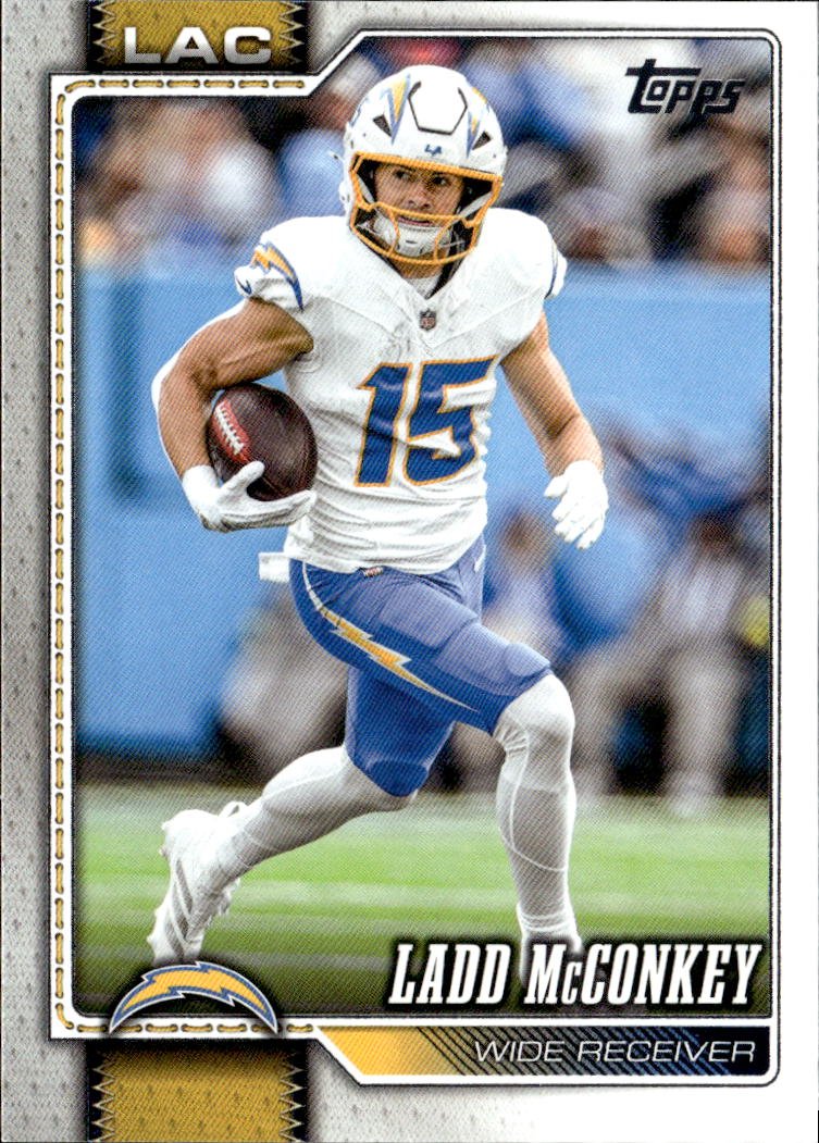2026 Topps Ladd McConkey graded slab