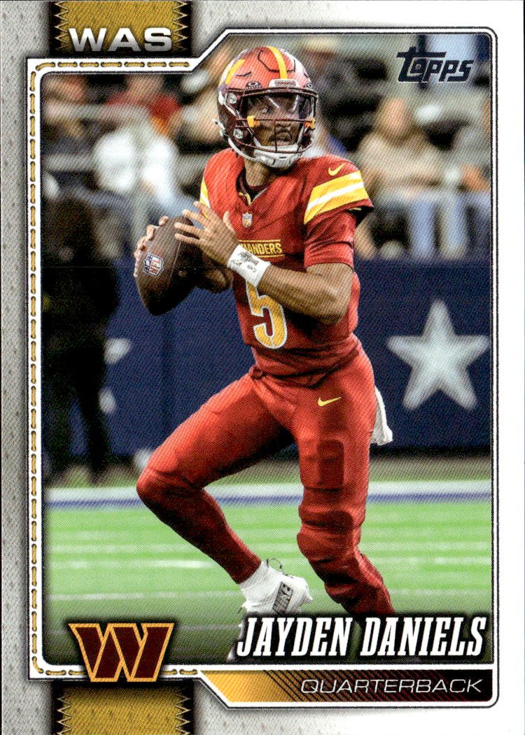2026 Topps Jayden Daniels graded slab