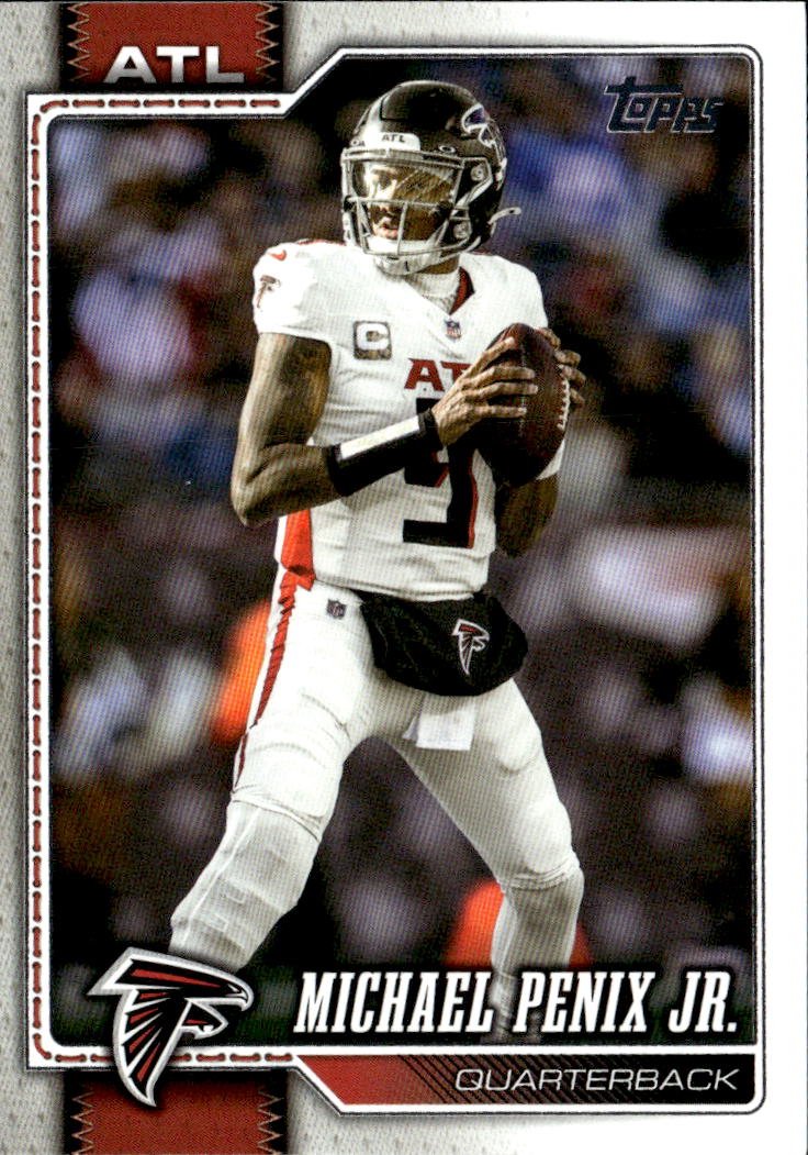 2026 Topps Michael Penix Jr. graded slab