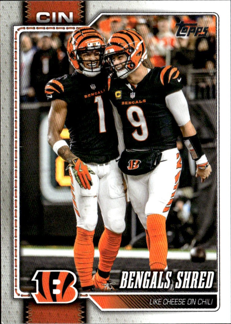 2026 Topps Cincinnati Bengals graded slab