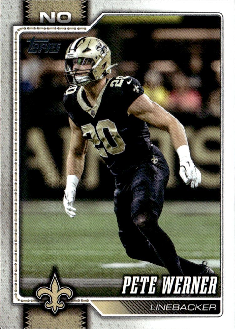 2026 Topps Pete Werner graded slab