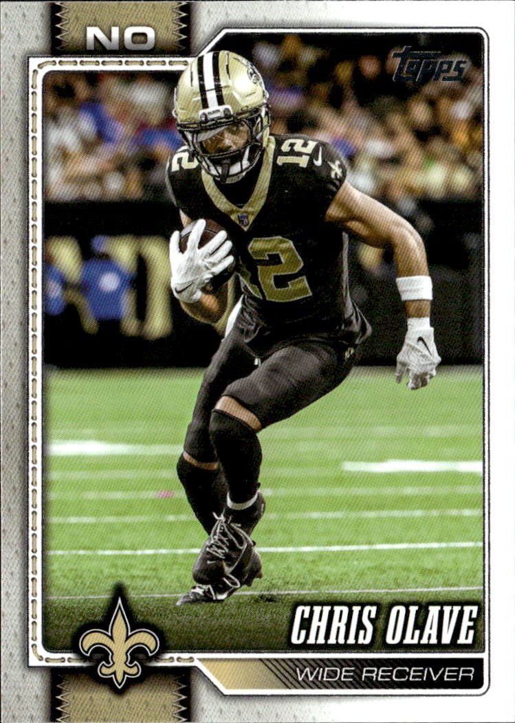 2026 Topps Chris Olave graded slab