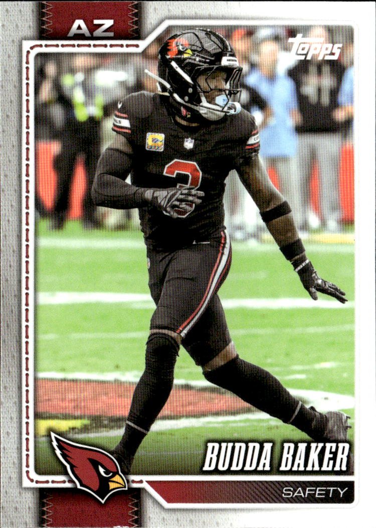 2026 Topps Budda Baker graded slab