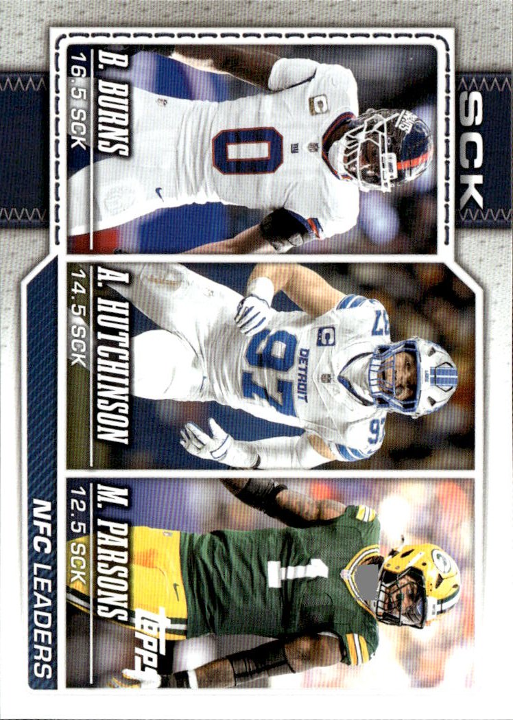 2026 Topps Nfc Sacks Leaders graded slab