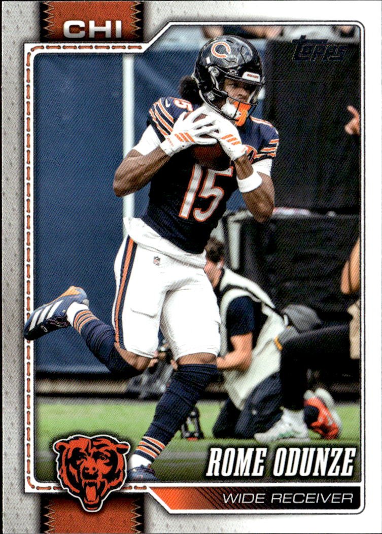 2026 Topps Rome Odunze graded slab