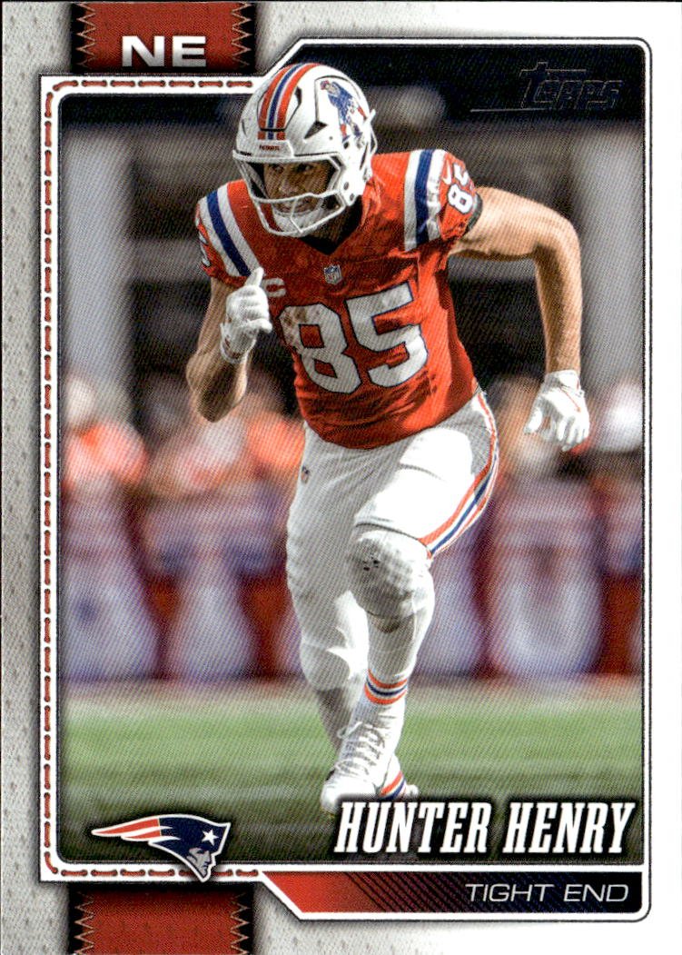 2026 Topps Hunter Henry graded slab