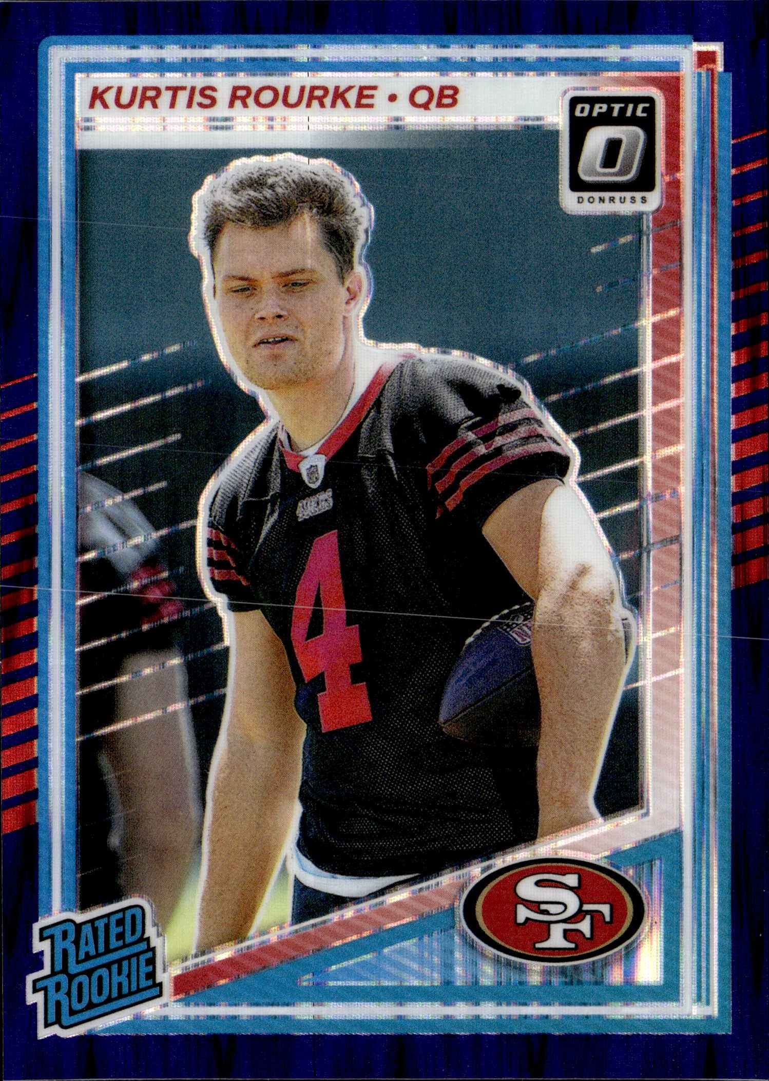 2025 Donruss Optic Kurtis Rourke graded slab