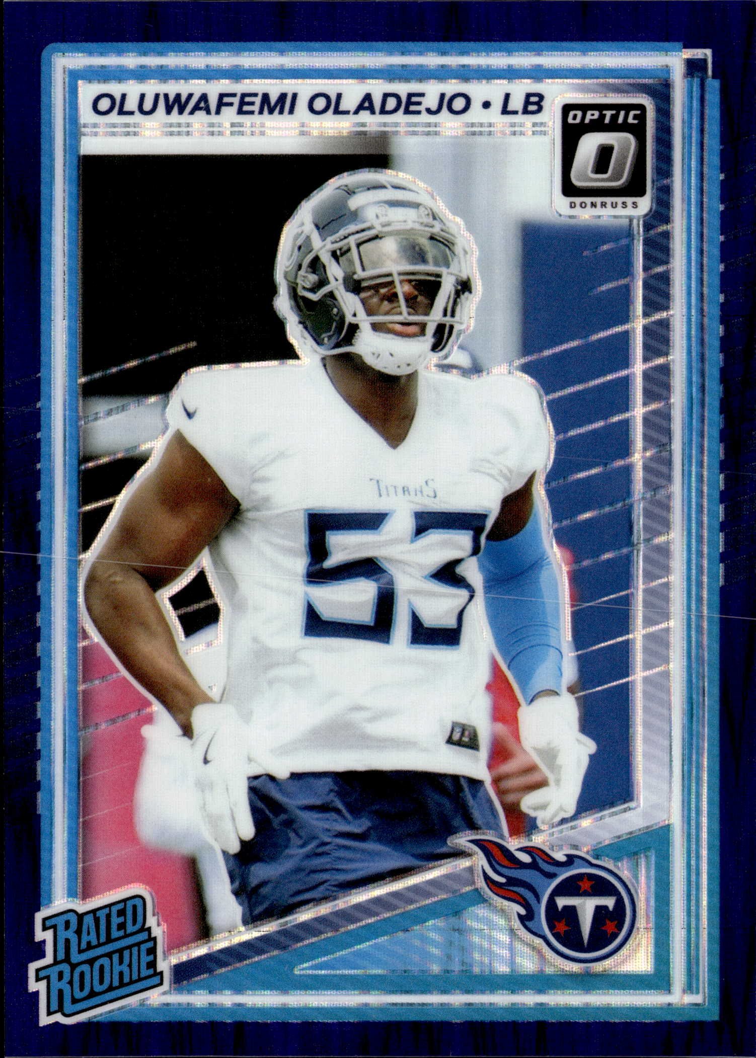 2025 Donruss Optic Oluwafemi Oladejo graded slab