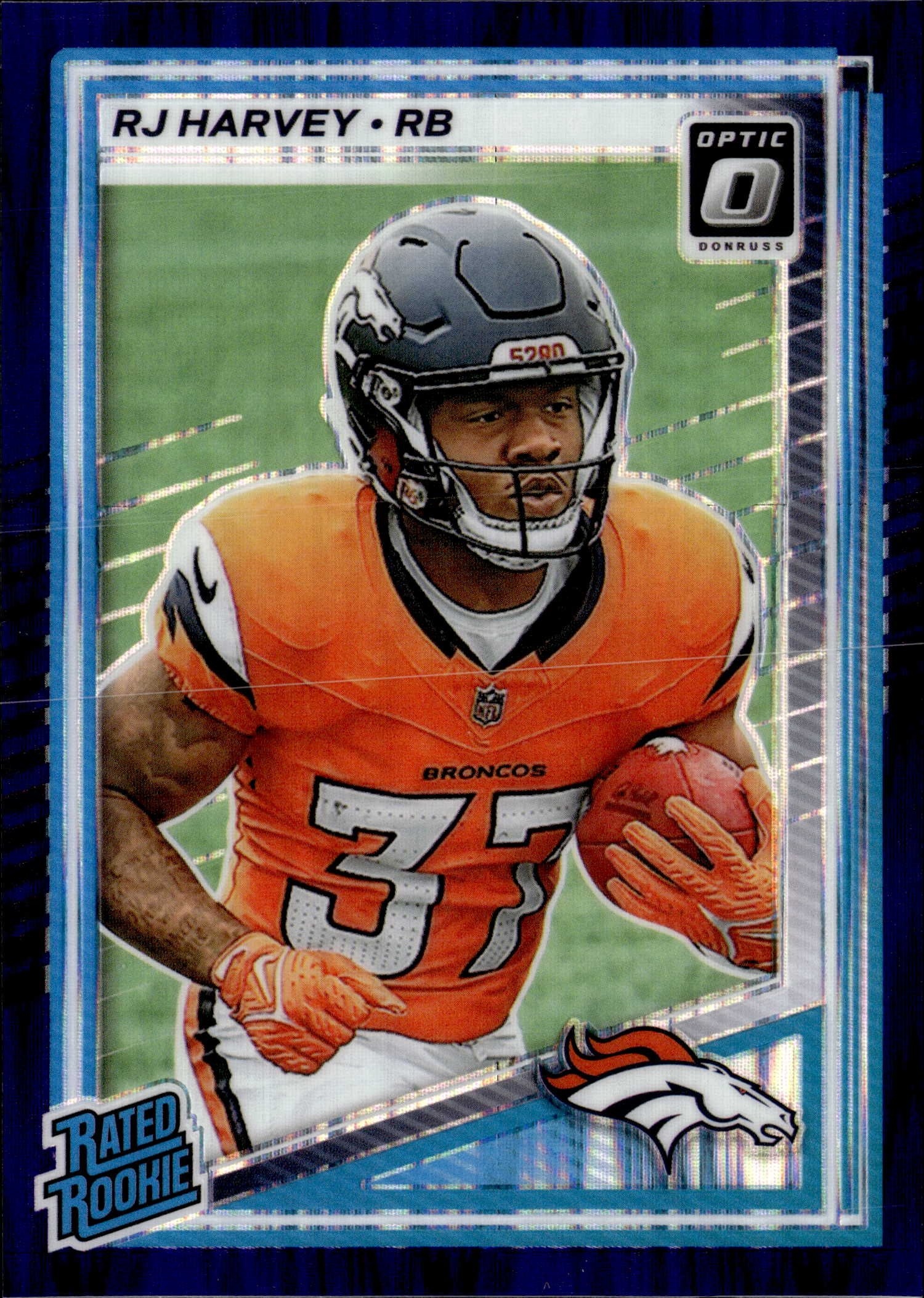 2025 Donruss Optic Rj Harvey graded slab