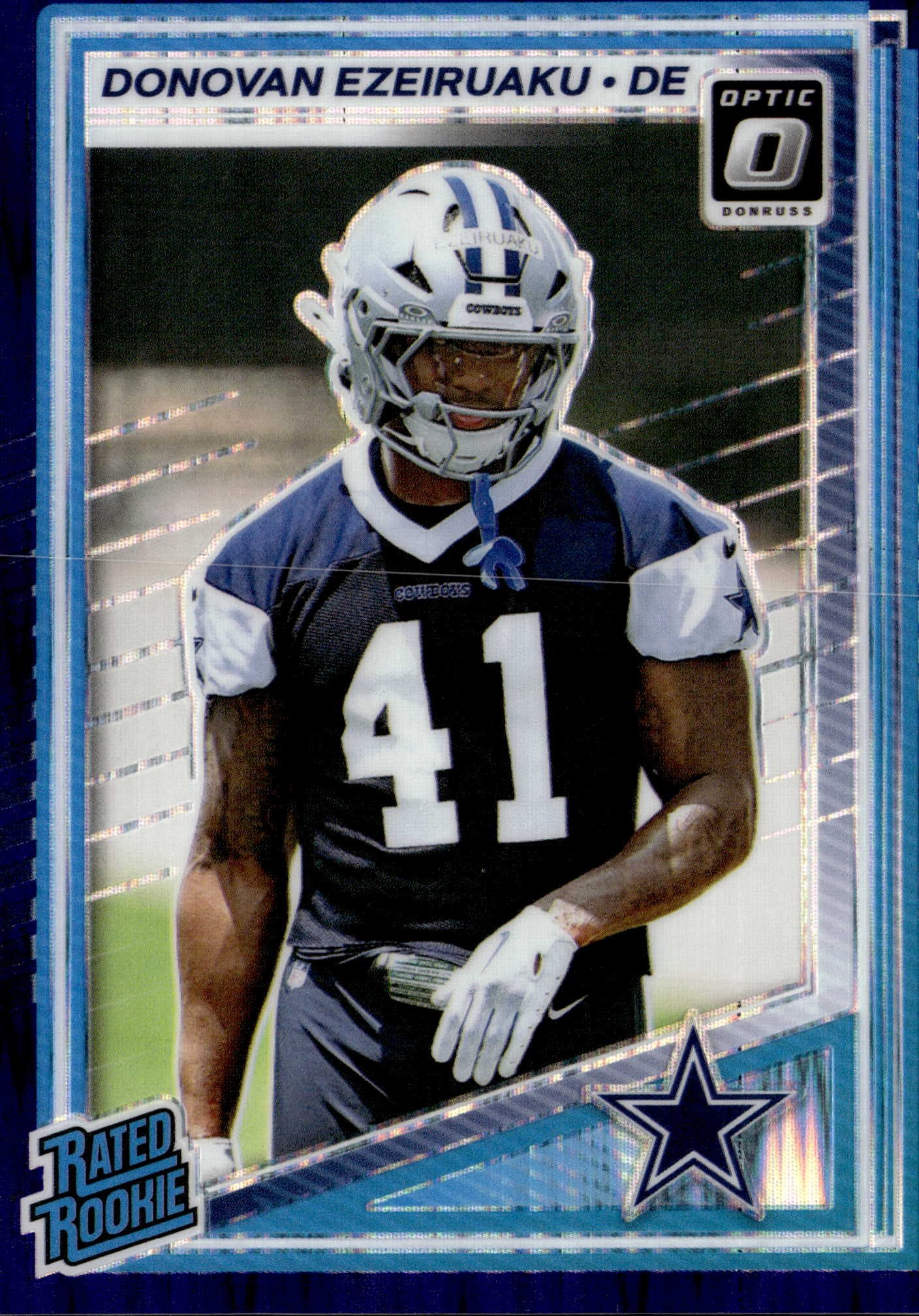 2025 Donruss Optic Donovan Ezeiruaku graded slab