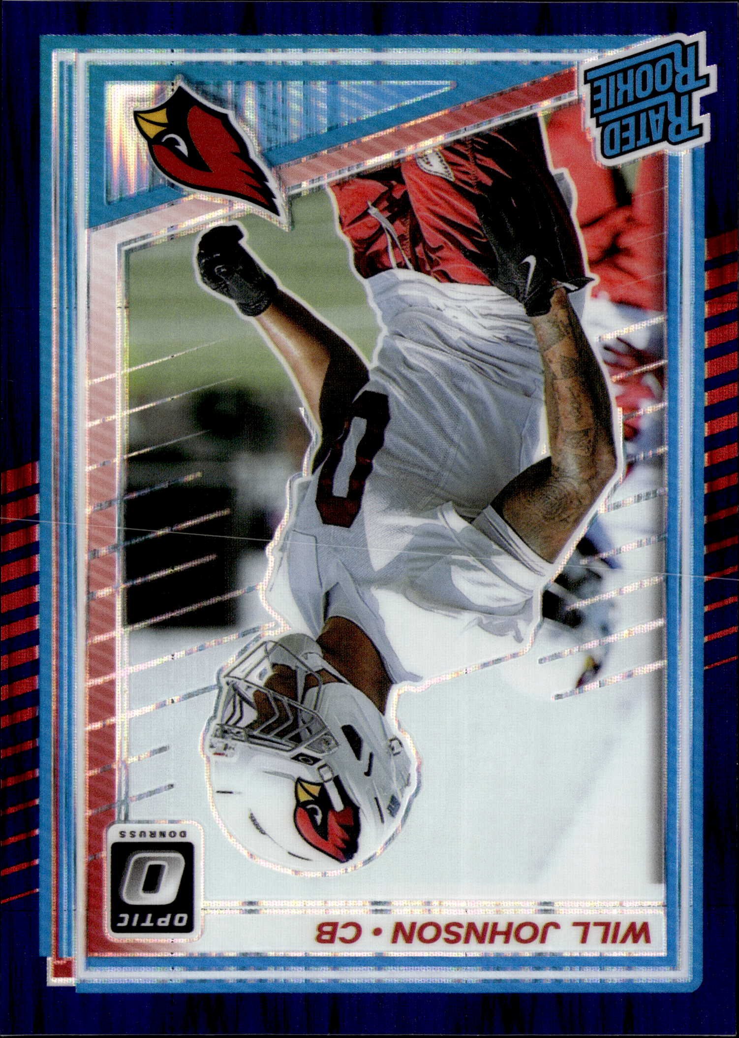 2025 Donruss Optic Will Johnson graded slab