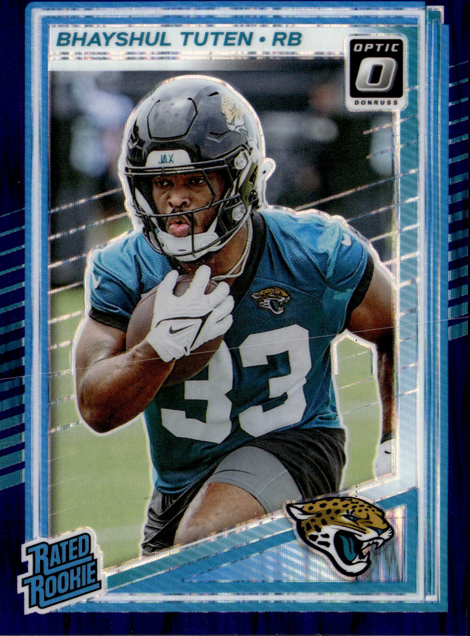 2025 Donruss Optic Bhayshul Tuten graded slab