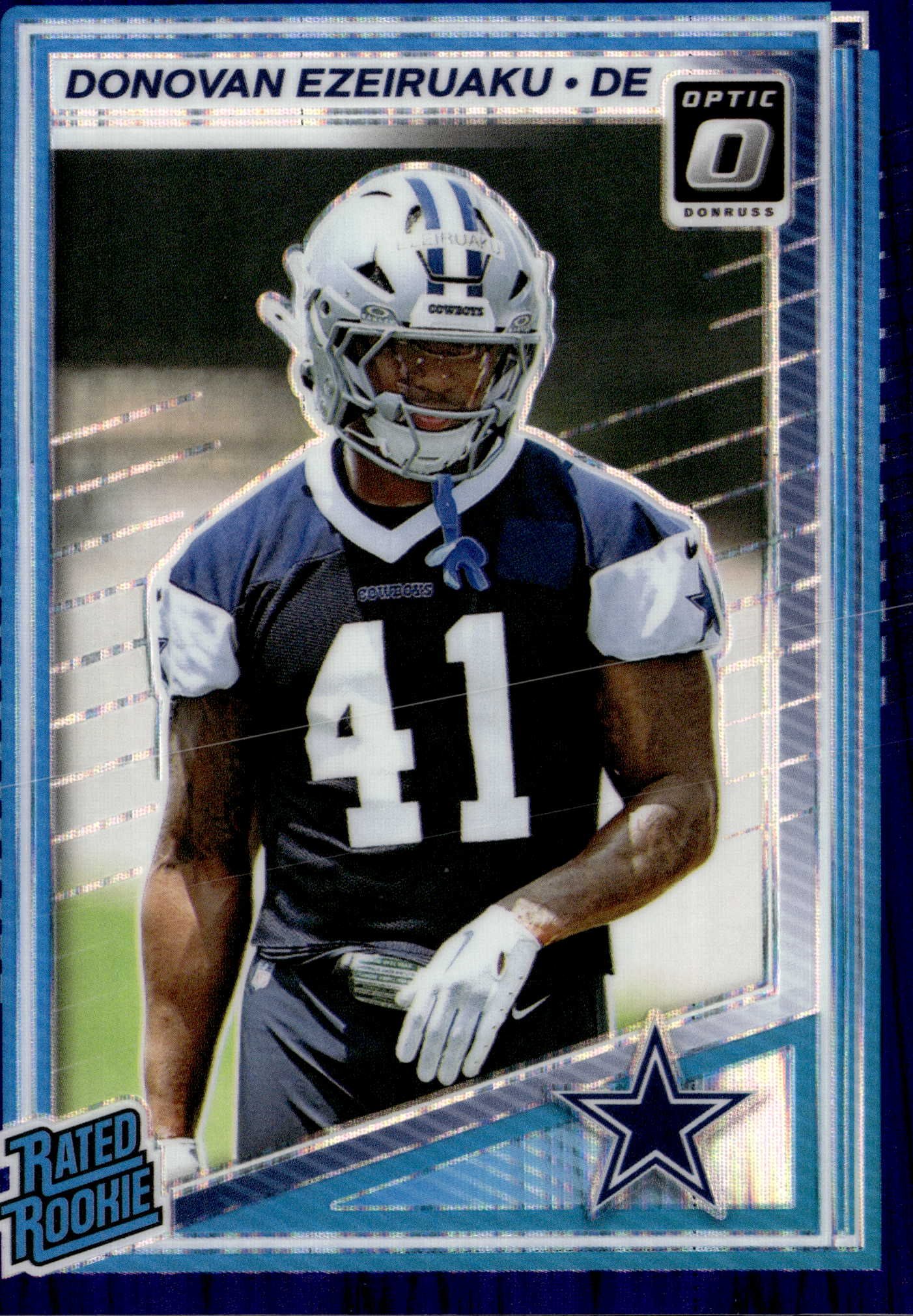 2025 Donruss Optic Donovan Ezeiruaku graded slab
