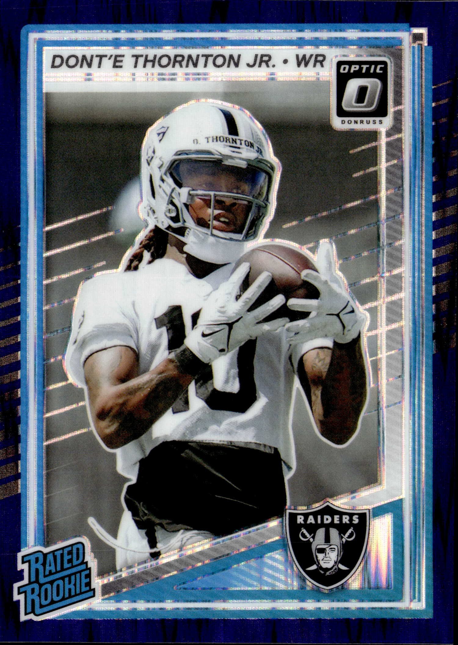 2025 Donruss Optic Dont'E Thornton Jr. graded slab