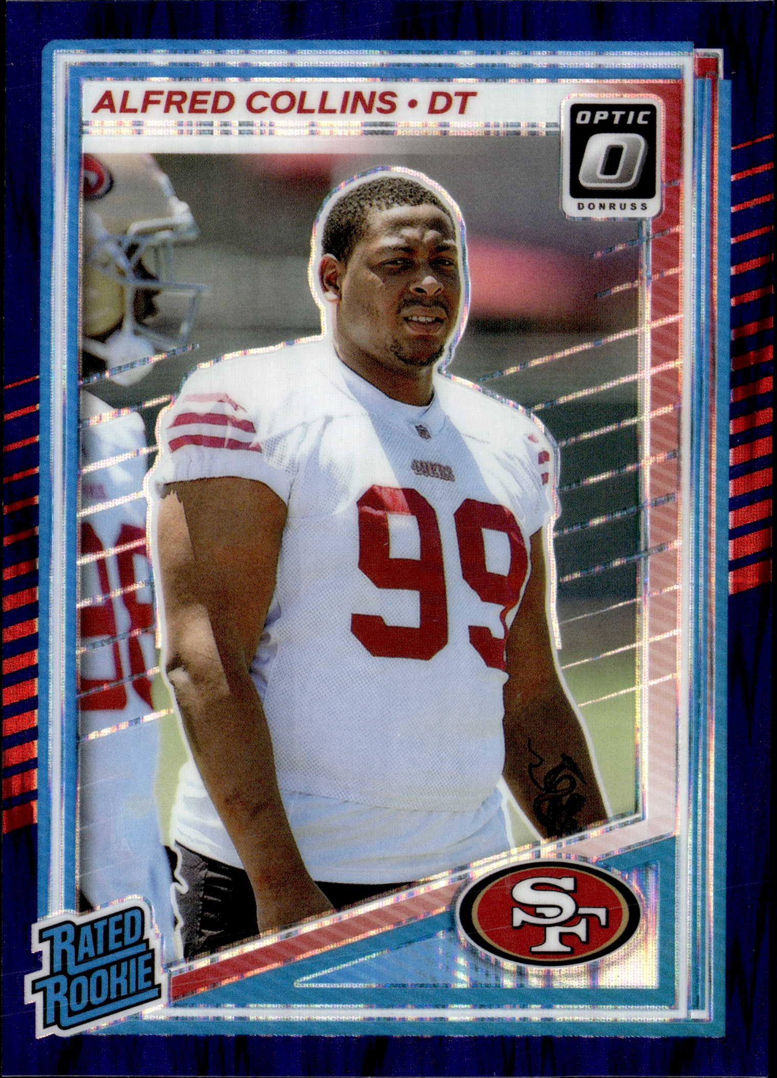 2025 Donruss Optic Alfred Collins graded slab