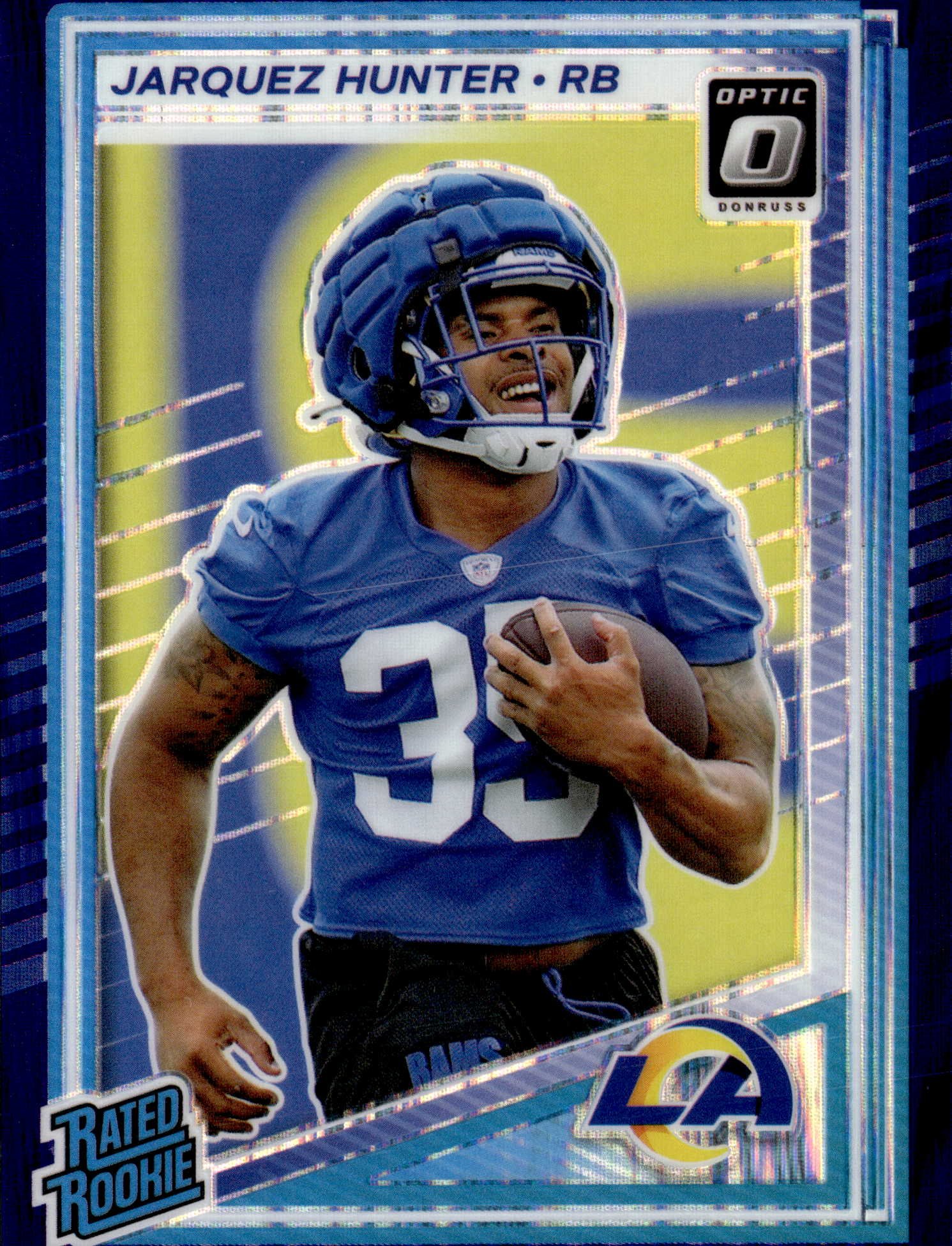 Jarquez Hunter graded slab