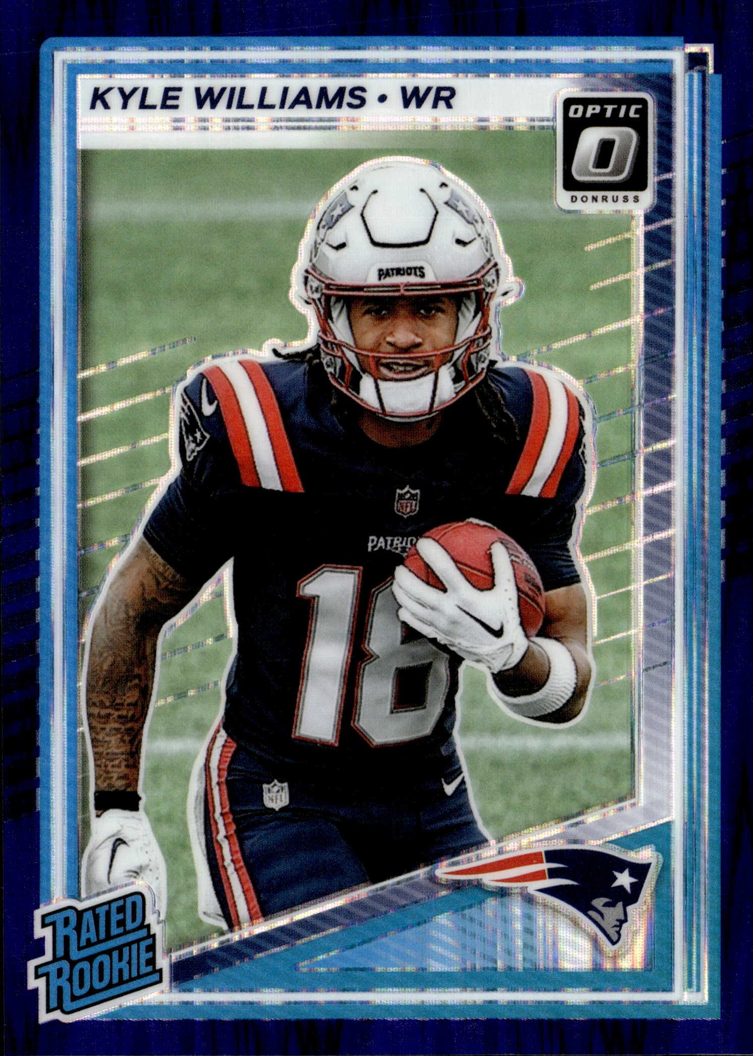 2025 Donruss Optic Kyle Williams graded slab