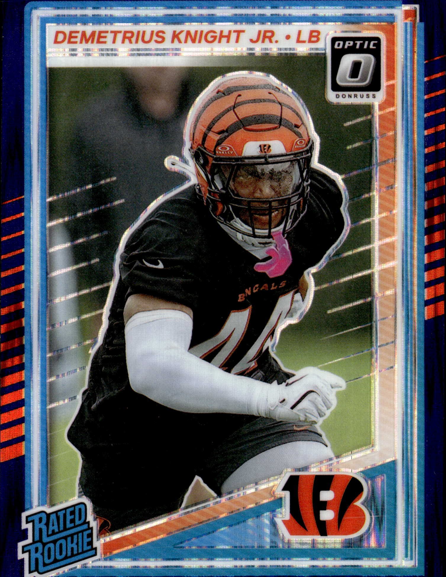 2025 Donruss Optic Demetrius Knight Jr. graded slab