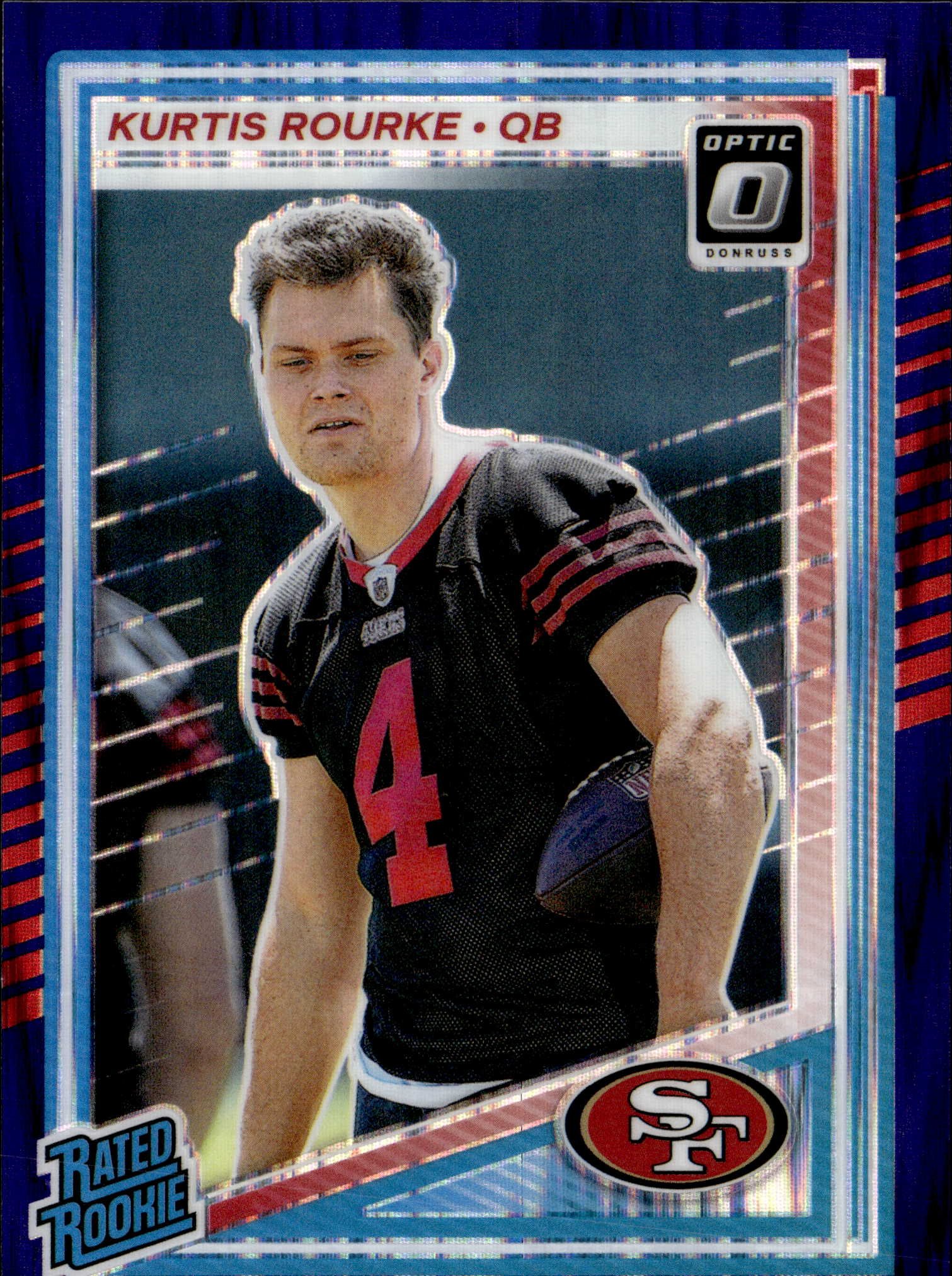 2025 Donruss Optic Kurtis Rourke graded slab