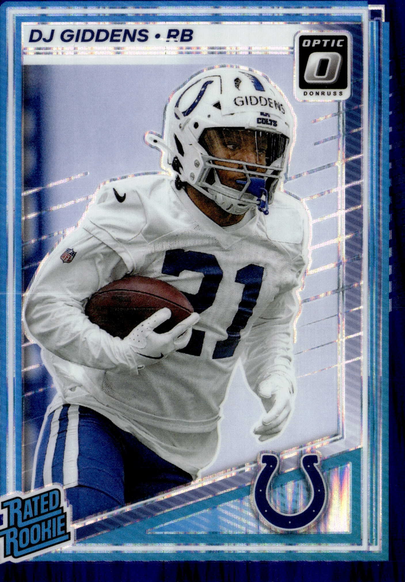 2025 Donruss Optic Dj Giddens graded slab