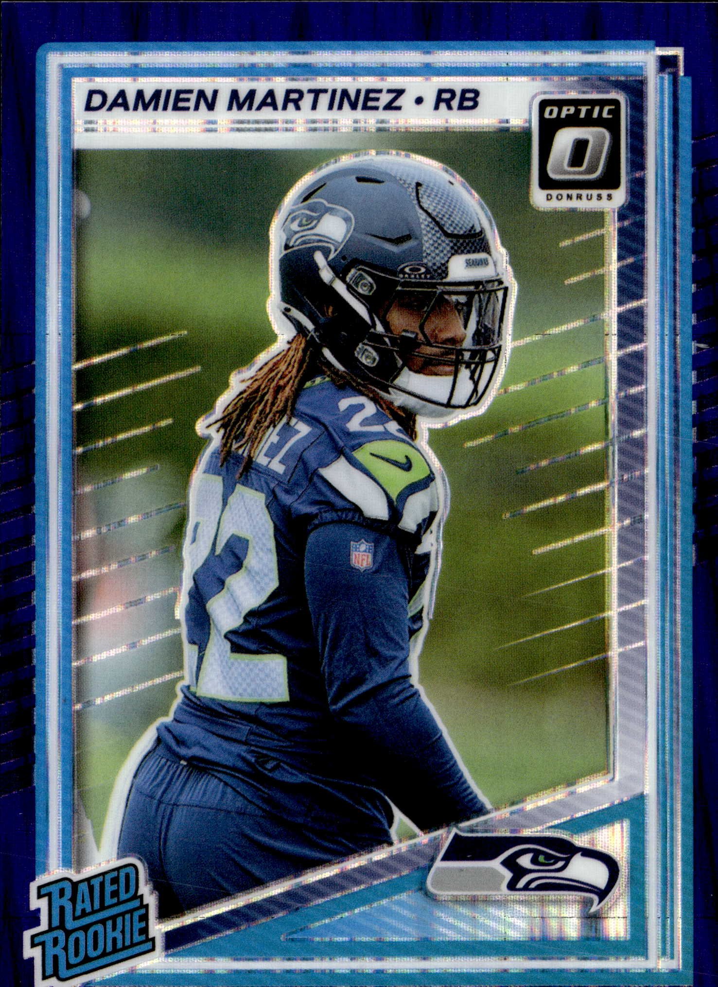 2025 Donruss Optic Damien Martinez graded slab
