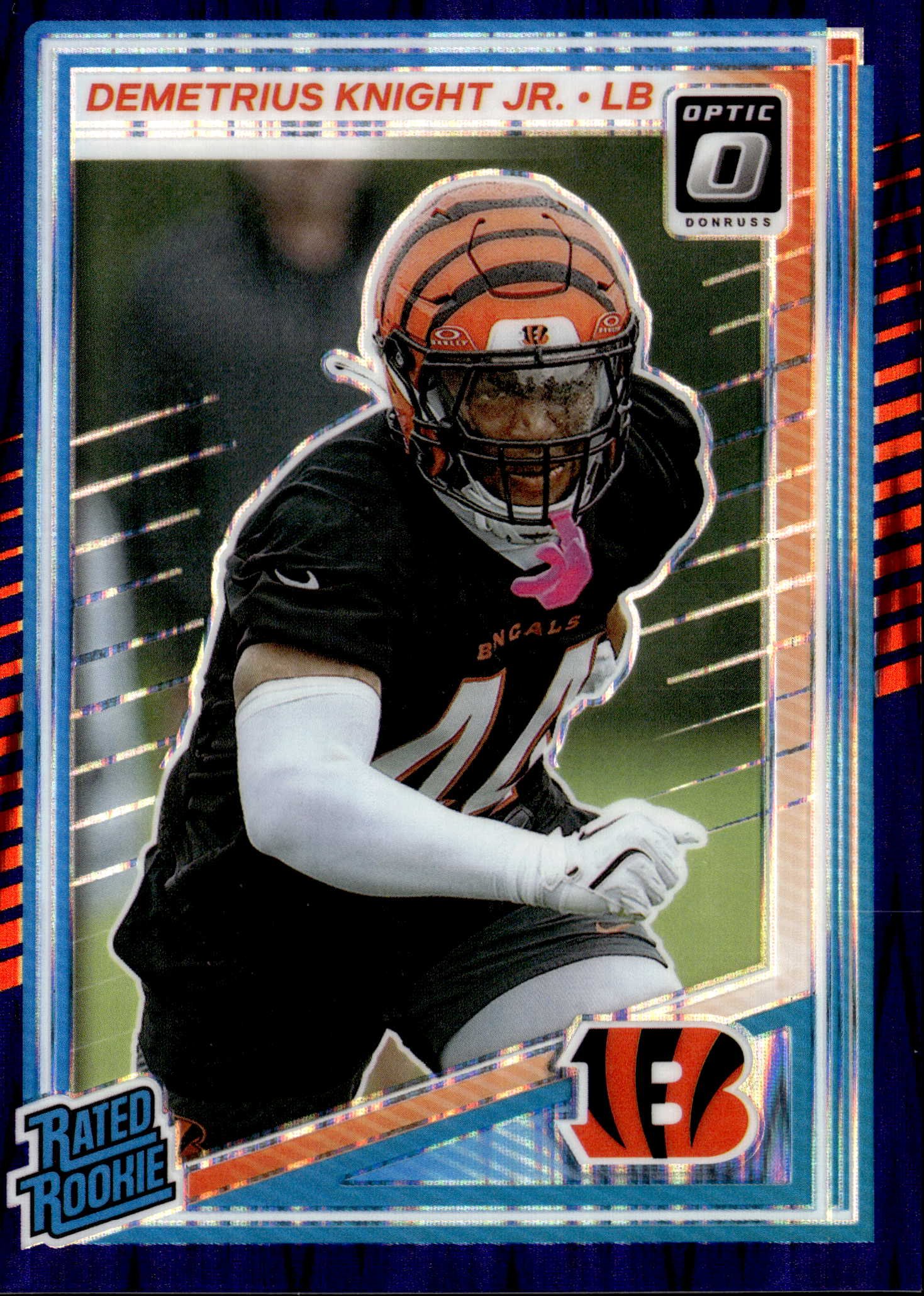 2025 Donruss Optic Demetrius Knight Jr. graded slab