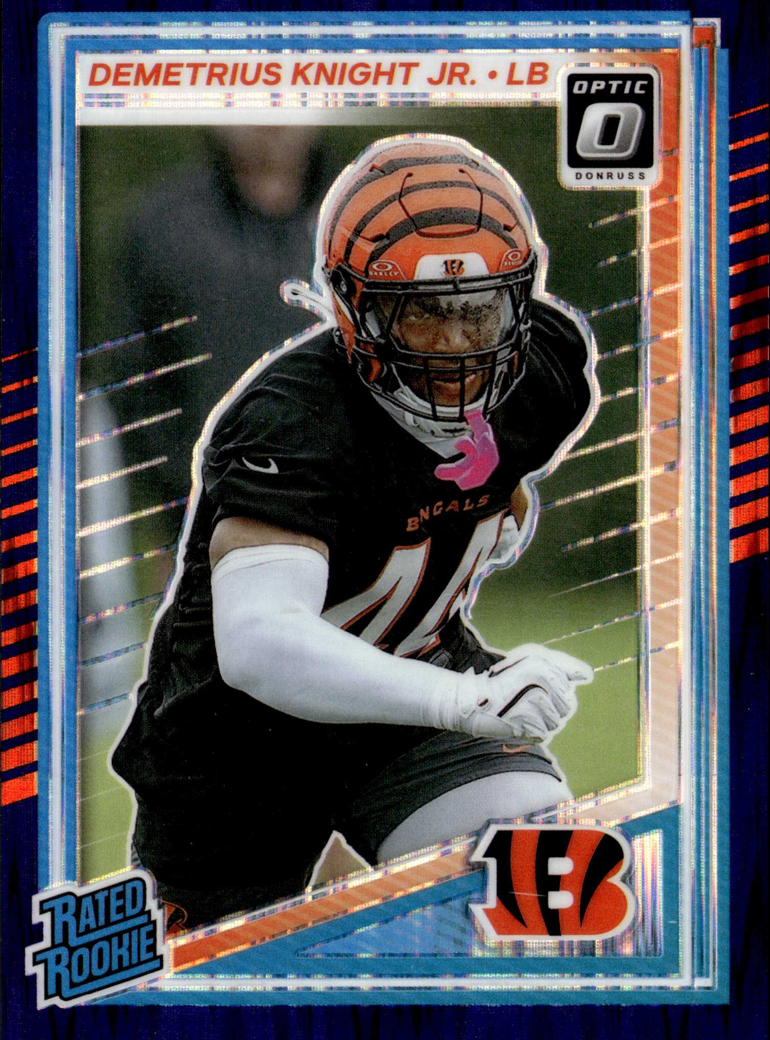 2025 Donruss Optic Demetrius Knight Jr. graded slab