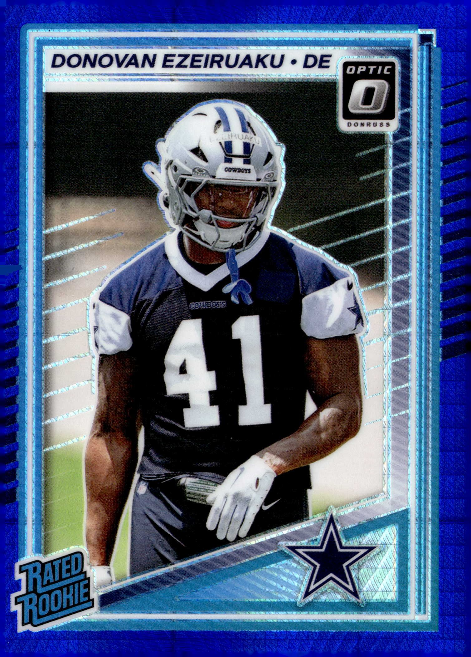 2025 Donruss Optic Donovan Ezeiruaku graded slab