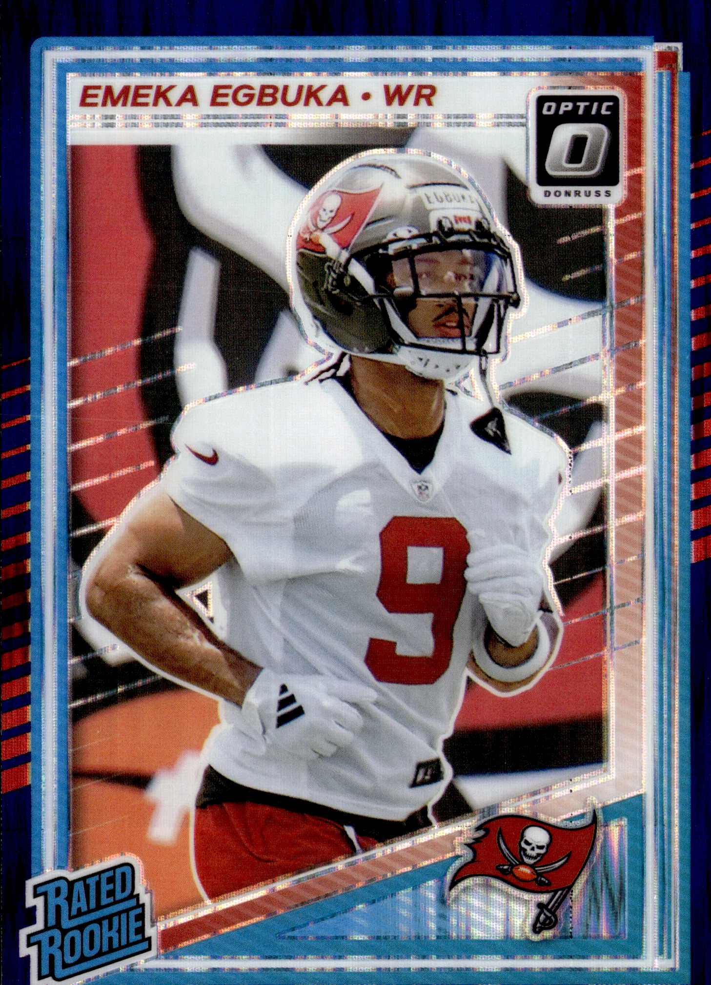 2025 Donruss Optic Emeka Egbuka graded slab