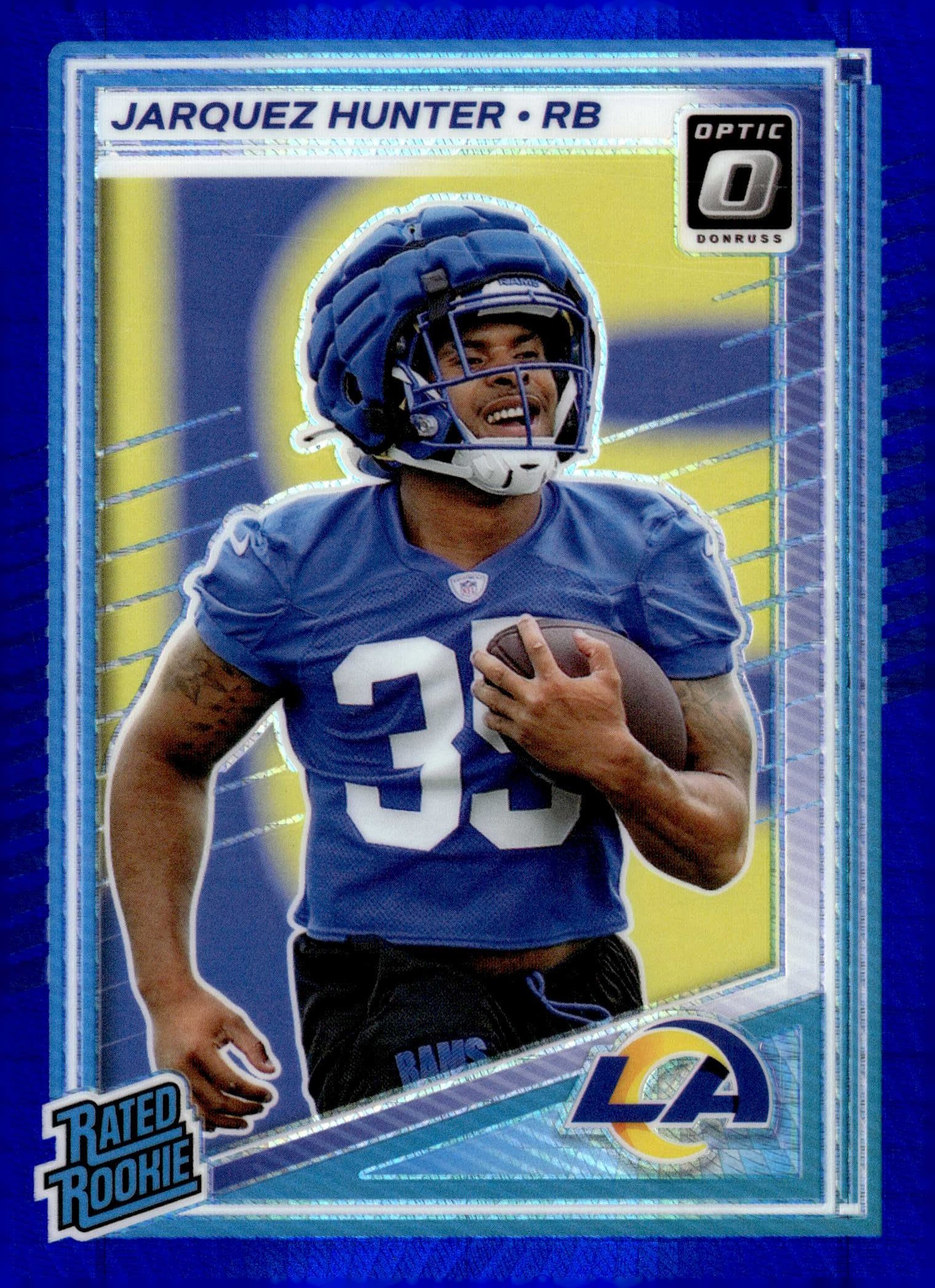 Jarquez Hunter graded slab