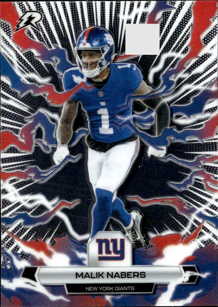 2025 Resurgence Malik Nabers graded slab