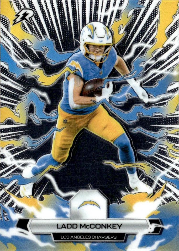2025 Resurgence Ladd McConkey graded slab