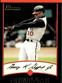 2001 Bowman Ken Griffey Jr. graded slab