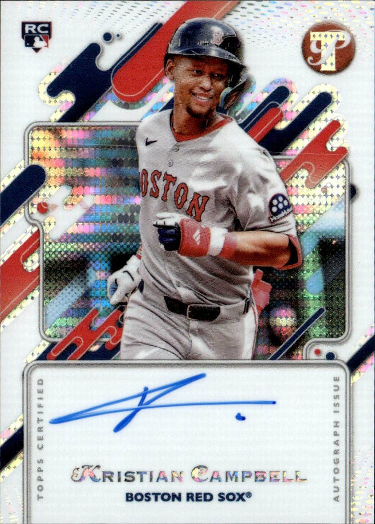 2025 Topps Pristine Kristian Campbell graded slab
