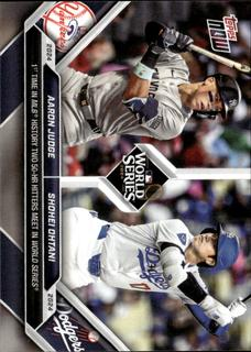 2024 Topps Now Judge / Ohtani graded slab