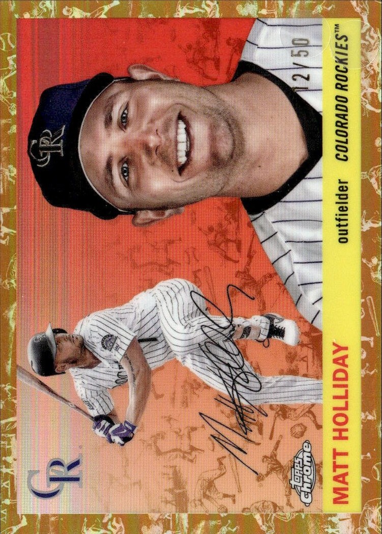 Matt Holliday graded slab