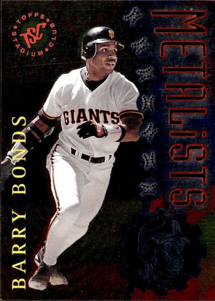 1996 Stadium Club Barry Bonds graded slab