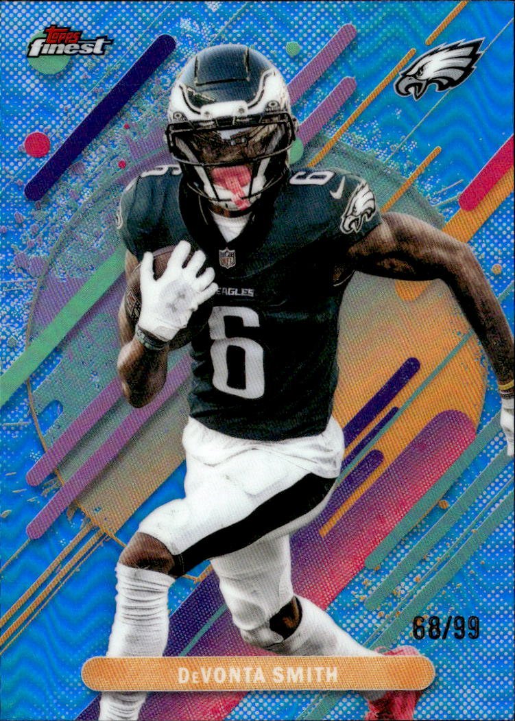 2025 Finest Devonta Smith graded slab